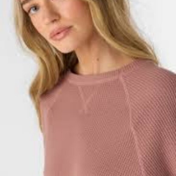O'NEIL TOUR WAFFLE KNIT SLOUCHY TOP NWT - Picture 2 of 7